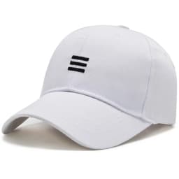 Hat trendy simple three horizontal bars Summer Baseball Men Women's fashion leisure sunshade Cap