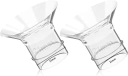 Breast Pumps Accessories, Duckbill Valve, Suitable for MOMMED S18/S21 Wearable Breast Pump,4 Pack Breast Pump Replacement