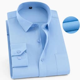 Plus Large Size 8XL 7XL 6XL Mens Business Shirt Long Sleeve Spring Autumn Social Solid Color Wedding Party Office White Shirts