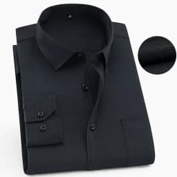 Plus Large Size 8XL 7XL 6XL Mens Business Shirt Long Sleeve Spring Autumn Social Solid Color Wedding Party Office White Shirts