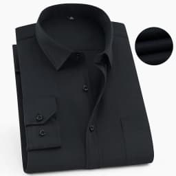Plus Large Size 8XL 7XL 6XL Mens Business Shirt Long Sleeve Spring Autumn Social Solid Color Wedding Party Office White Shirts
