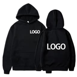 Men's and Women's Hooded Pullover, Customized Team Loose Casual Clothing, Fashionable and Personalized 100% Polyester,