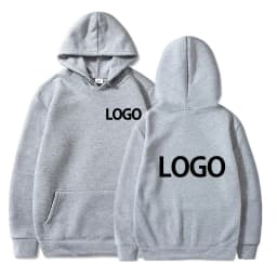 Men's and Women's Hooded Pullover, Customized Team Loose Casual Clothing, Fashionable and Personalized 100% Polyester,