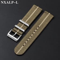 Men's Military Nylon Watch Strap for Seiko for Omega Bracelet Quick Release Universal Sport Canvas Smart Watch Band 20mm 22mm