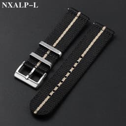 Men's Military Nylon Watch Strap for Seiko for Omega Bracelet Quick Release Universal Sport Canvas Smart Watch Band 20mm 22mm