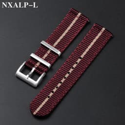 Men's Military Nylon Watch Strap for Seiko for Omega Bracelet Quick Release Universal Sport Canvas Smart Watch Band 20mm 22mm