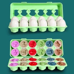 Eggs Screws 3D Puzzle Montessori Learning Education Math Toys Kids Shape Match Smart Game For Children Educational Easter Gifts