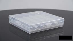 25 Spools Empty Bobbins Storage Box Sewing Accessories Tools Plastic Sewing Machine Bobbin Case Knitting Needle Organizer NEW