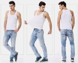 Men's Solid Color Four Seasons Thin Cotton Vest Casual And Comfortable Joker Sweatshirt Fitness Exercise Slim Vest