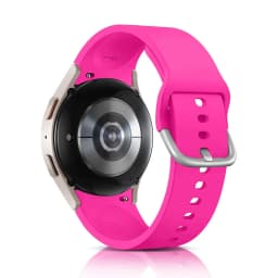 20mm Silicone Strap For Samsung Galaxy Watch 4 6 Classic 47mm/46mm 5 Pro 45mm No Gaps Bracelet Galaxy Watch 6 5 4 40mm/44mm Belt