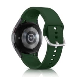 20mm Silicone Strap For Samsung Galaxy Watch 4 6 Classic 47mm/46mm 5 Pro 45mm No Gaps Bracelet Galaxy Watch 6 5 4 40mm/44mm Belt