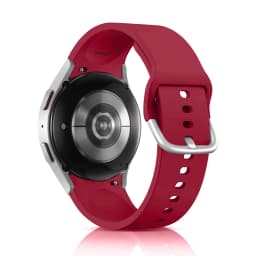20mm Silicone Strap For Samsung Galaxy Watch 4 6 Classic 47mm/46mm 5 Pro 45mm No Gaps Bracelet Galaxy Watch 6 5 4 40mm/44mm Belt