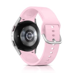 20mm Silicone Strap For Samsung Galaxy Watch 4 6 Classic 47mm/46mm 5 Pro 45mm No Gaps Bracelet Galaxy Watch 6 5 4 40mm/44mm Belt