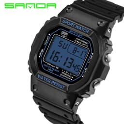 SANDA Digital Watch Men Waterproof 30M Watch LED Men's Sport G Style Watch Mens Top Brand Military Watches Relogio Masculino