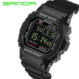 SANDA Digital Watch Men Waterproof 30M Watch LED Men's Sport G Style Watch Mens Top Brand Military Watches Relogio Masculino