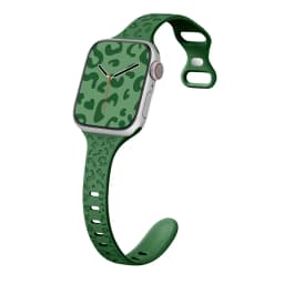 Slim Leopard Engraved Strap for Apple Watch Ultra 2 Band 49mm 44MM 42mm 40mm 41MM 45mm 38mm Bracelet for Iwatch 9 8 7 Se 6 5 4 3