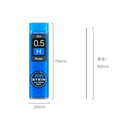Pentel Lead Core C275 Extremely Fine Mechanical Pencil Core HB/2B Black Resin Pencil Lead STEIN 0.3/0.5/0.7/0.9mm Stationery