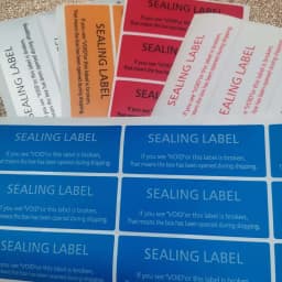 90pcs Warranty Protection Sticker ( 80X30MM )Security Seal Tamper Proof Warranty Void Label Stickers