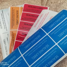90pcs Warranty Protection Sticker ( 80X30MM )Security Seal Tamper Proof Warranty Void Label Stickers