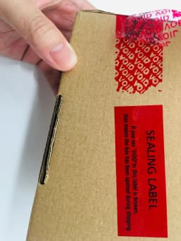 90pcs Warranty Protection Sticker ( 80X30MM )Security Seal Tamper Proof Warranty Void Label Stickers