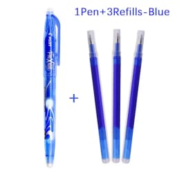 Pilot 0.5mm Erasable Gel Pen with Refills Set High-capacity Replaceable Rod Washable Handle for School Office Writing Stationery