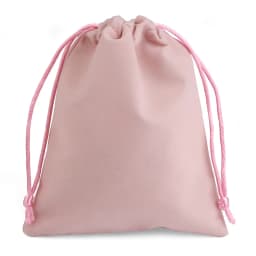 25pcs/lot Small Velvet Jewelry Bag Short Plush Multi-color For Jewelry Packing Wedding Portable Drawstring Pouch Jewelry Bag