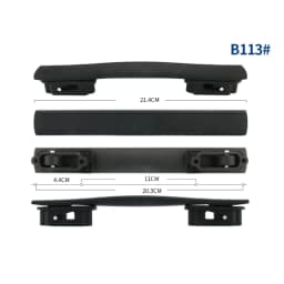 Suitcase Luggage Case Plastic Spare Strap Flexible Handle Grip Replacement for Travel Replacement Luggage