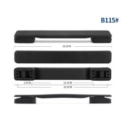 Suitcase Luggage Case Plastic Spare Strap Flexible Handle Grip Replacement for Travel Replacement Luggage