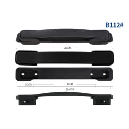 Suitcase Luggage Case Plastic Spare Strap Flexible Handle Grip Replacement for Travel Replacement Luggage