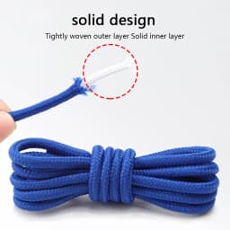 Classic Round Shoelaces for Sneakers Boots Hiking Shoes Shoelace Oxford Shoe Laces for woman man 90cm/120cm/150cm Shoestrings