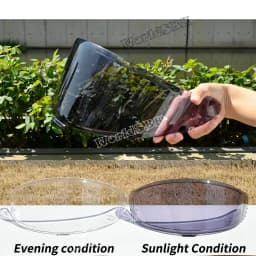 Helmet Visor for SHOEI Z8 NXR2 RF1400 RF-1400 CWR-F2 CWR-F2R X15 X-Fifteen X-SPR Pro Shield Sunscreen Windshield Helmet Parts