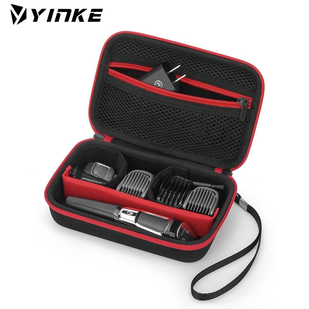 Shockproof EVA Case Compatible for Philips Multigroom Series - All-in-One Organizer with Dividers for MG3000/MG5000 Trimmers