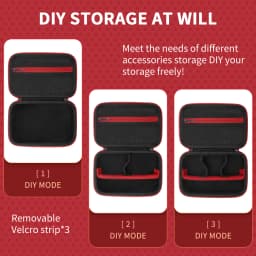 Shockproof EVA Case Compatible for Philips Multigroom Series - All-in-One Organizer with Dividers for MG3000/MG5000 Trimmers