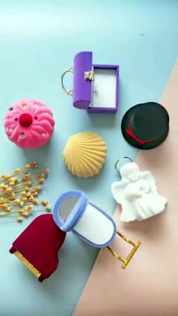 1 Piece Lovely Velvet Jewelry Box Container Wedding Ring Box for Earrings Necklace Bracelet Display Gift Box Holder 16 Styles