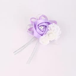 Set of 6 Royal Blue Pink Wrist Corsages Flowers for Wedding Prom Bridal Bridesmaid Girl Mother Women Rose Bracelet Hand Flowers