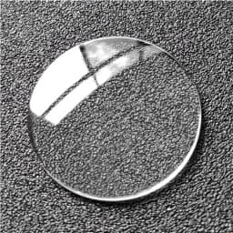 Single Domed Mineral Watch Glass 1.5mm Edge Thickness Round Crystal 30mm-39.5mm Diameter Magnifying Len for Watch Repair YZC9205