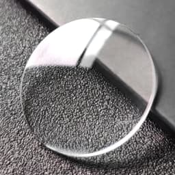Single Domed Mineral Watch Glass 1.5mm Edge Thickness Round Crystal 30mm-39.5mm Diameter Magnifying Len for Watch Repair YZC9205