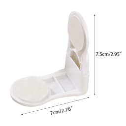 3/4/5Pcs Children Safety Drawer Lock Kids Anti-Pinching Hand Cabinet Drawer Locks Home Security Protection Plastic Locker Buckle
