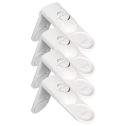 3/4/5Pcs Children Safety Drawer Lock Kids Anti-Pinching Hand Cabinet Drawer Locks Home Security Protection Plastic Locker Buckle