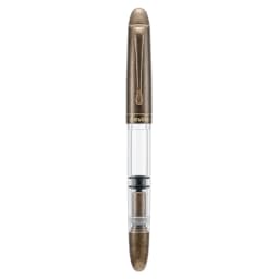 Asvine P30 Piston Brass Fountain Pen Torpedo Shape Metal and Acrylic EF/F/M/Stub Nib Vintage Retro Writing Office School Pen