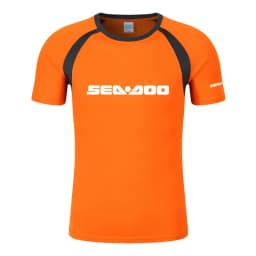 Sea Doo Seadoo Moto Printed Fashion Men's Tee Shirt Summer T-shirt Cotton Raglan Short Sleeve O Neck Streetwear T Shirt Tops