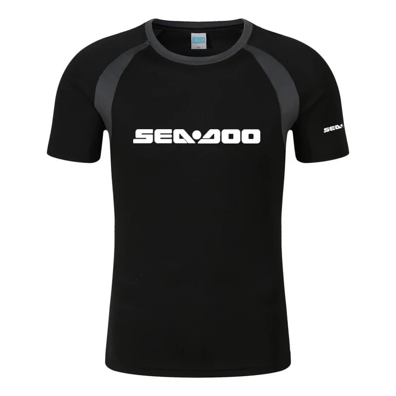 Sea Doo Seadoo Moto Printed Fashion Men's Tee Shirt Summer T-shirt Cotton Raglan Short Sleeve O Neck Streetwear T Shirt Tops