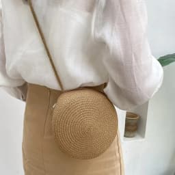 Round Straw Bag Women Woven Beach Crossbody Bag for Ladies Cute Shoulder Rattan Handmade Knitted Candy Color Small Handbag Bolsa