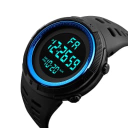 Big Dial Men's Watch Military Sport Watch Luminous LED Digital Watch Multifunciton Outdoor Waterproof Electronic Watches for Man