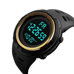 Big Dial Men's Watch Military Sport Watch Luminous LED Digital Watch Multifunciton Outdoor Waterproof Electronic Watches for Man