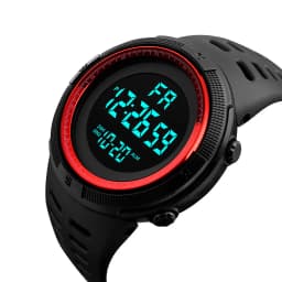 Big Dial Men's Watch Military Sport Watch Luminous LED Digital Watch Multifunciton Outdoor Waterproof Electronic Watches for Man
