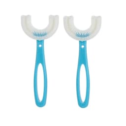 Baby Toothbrush Children 360 Degree U-shaped Child Toothbrush Teethers Baby Brush Silicone Kids Teeth Oral Care Cleaning