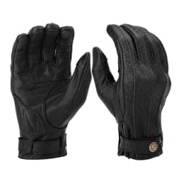 SFK Genuine Goat Leather Retro Motorcycle Gloves Full Finger Summer Breathable Knuckle Protection Riding Race Gears Accessories