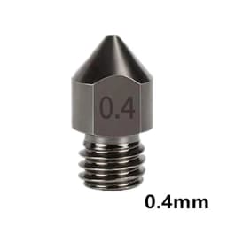 1/3Pcs MK8 Nozzle Hardened Steel M6 Corrosion-Resistant Extruder 0.4/0.6/0.8mm 3D Printer Nozzle For CR10 Ender 3 Sapphire Pro