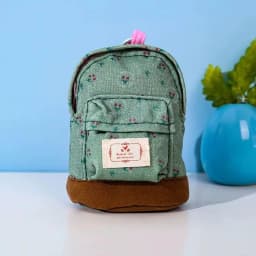 New Women Kids Canvas Coin Purse Floral Zipper Pouch Small Wallet Children Female Key Card Holder Mini Money Bag Gift